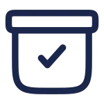 Archive Check SVG Icon